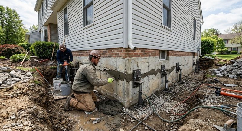 Basement Foundation Repair in Menlo Park, CA