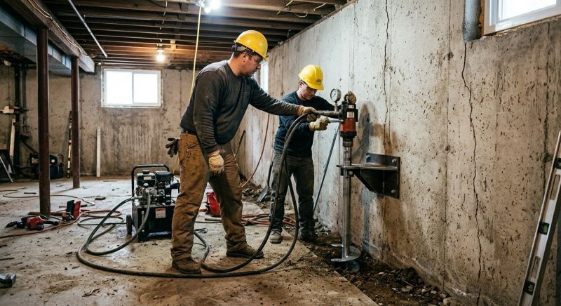 Basement Stabilization in Sunnyvale, CA