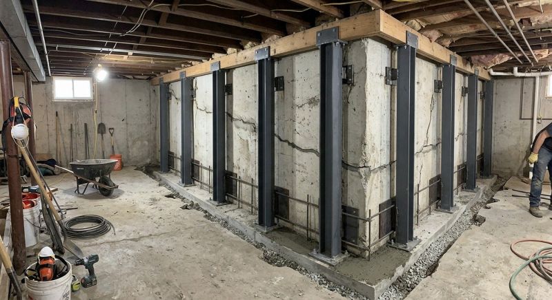Basement Stabilization in Sunnyvale, CA