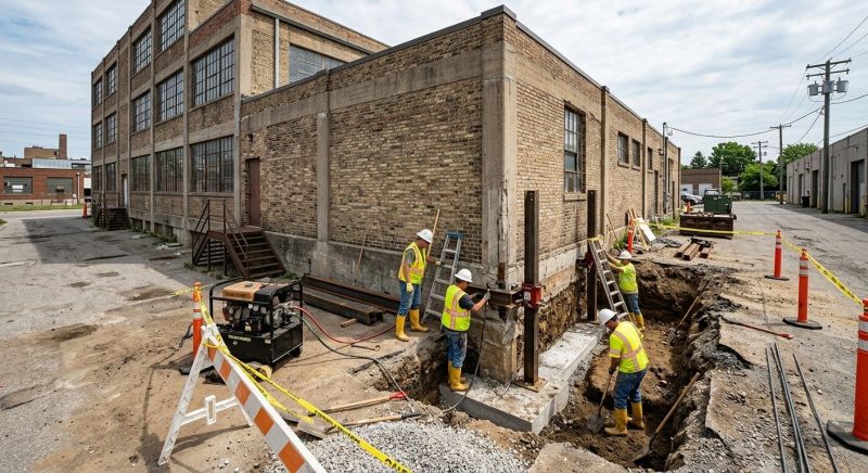 Building Foundation Repair in Castro Valley, CA