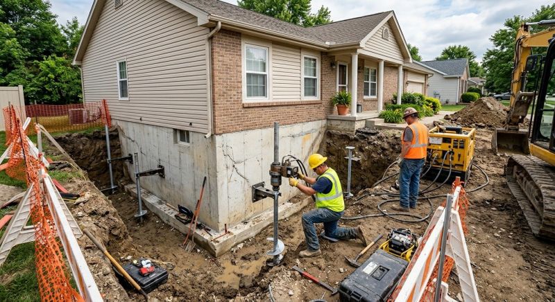 Building Foundation Repair in Portola Valley, CA