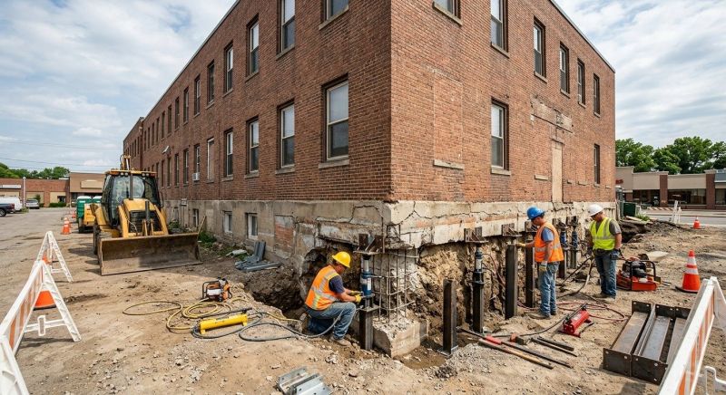 Commercial Foundation Repair in Sunnyvale, CA