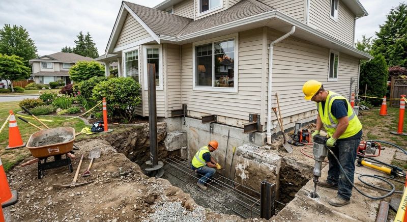 Concrete Foundation Repair in Belmont, CA