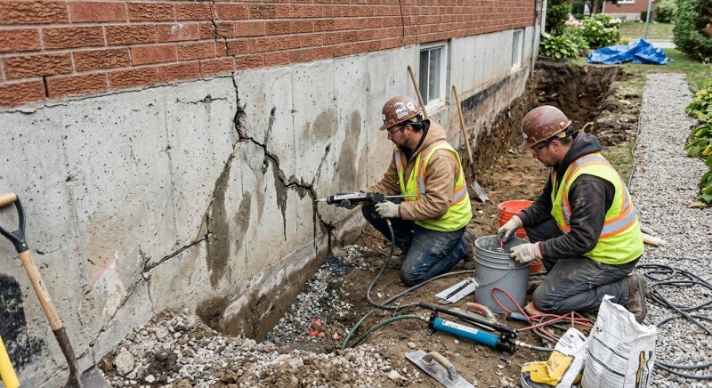 Cracked Foundation Repair in Pescadero, CA