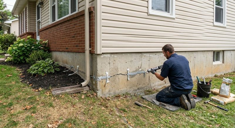Cracked Foundation Repair in Scotts Valley, CA