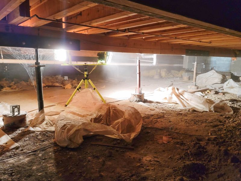 Crawl Space Leveling in Sunnyvale, CA