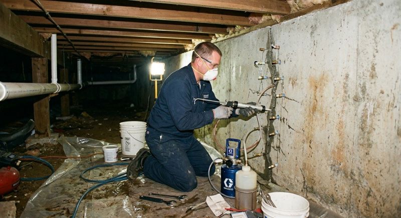 Crawlspace Foundation Repair in Belmont, CA