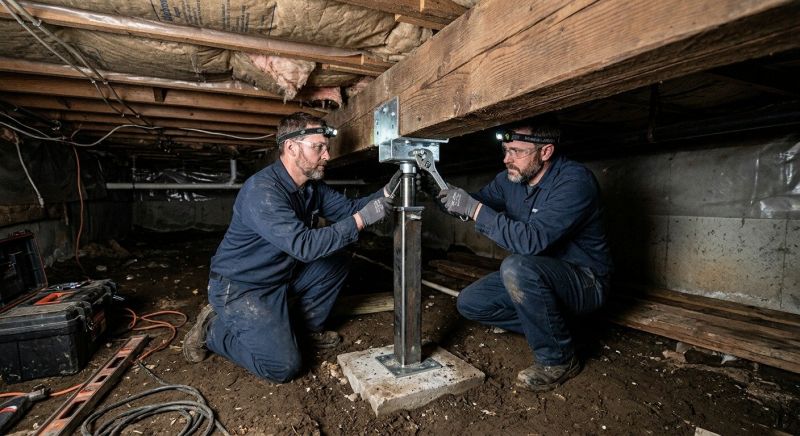Crawlspace Foundation Repair in Palo Alto, CA