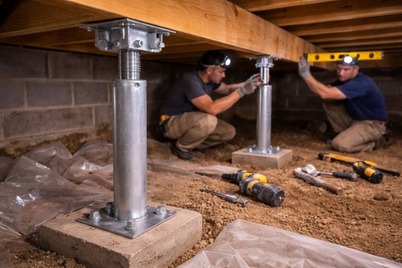 Crawlspace Structural Repair in Sunnyvale, CA
