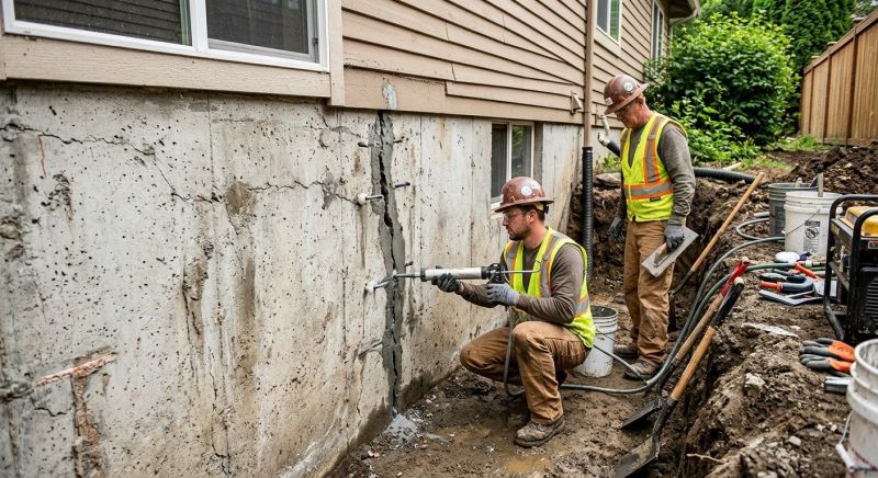 Foundation Crack Sealing in Sunnyvale, CA