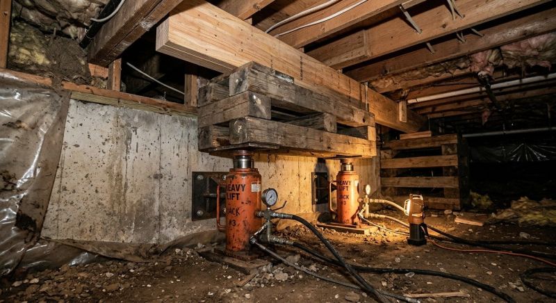 Foundation Jacking in Boulder Creek, CA