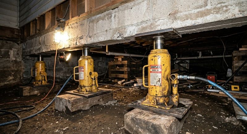Foundation Jacking in Cupertino, CA