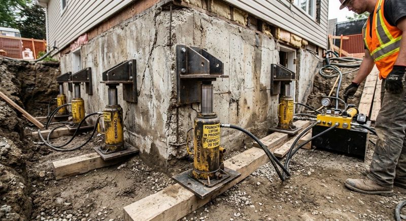 Foundation Jacking in Menlo Park, CA