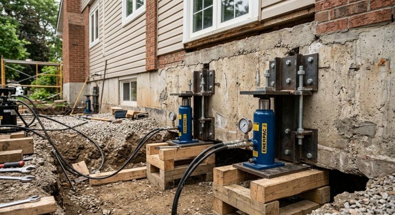 Foundation Jacking in Newark, CA