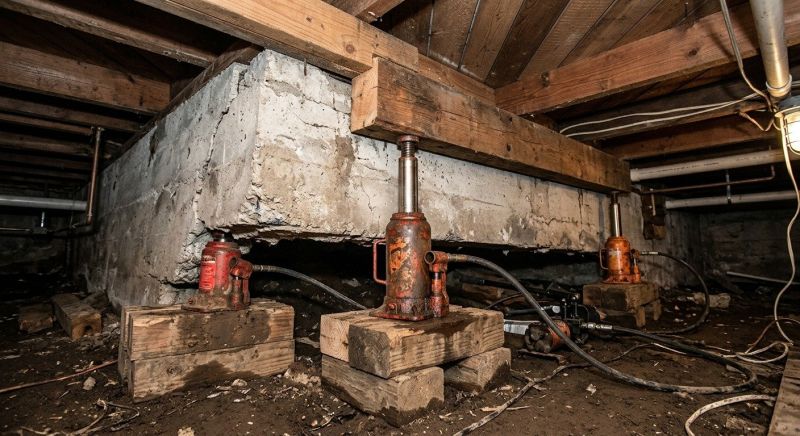 Foundation Jacking in Newark, CA