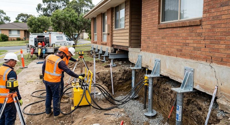Foundation Jacking in Newark, CA