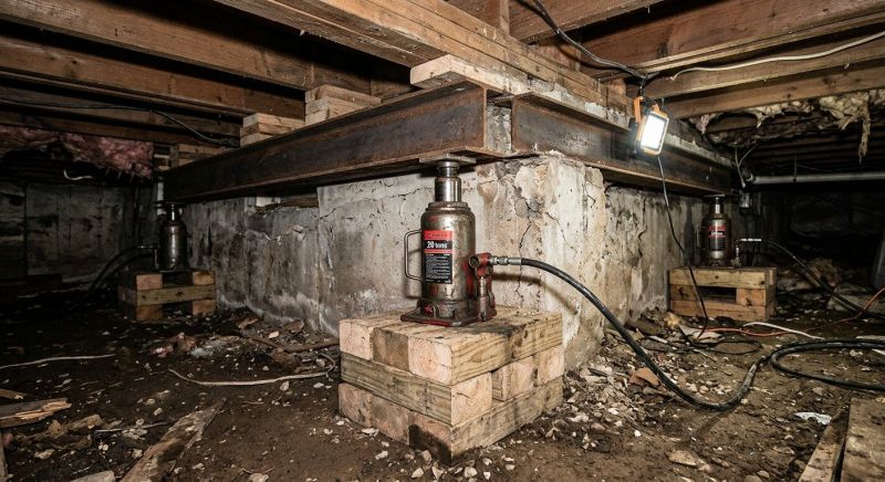 Foundation Jacking in San Mateo, CA