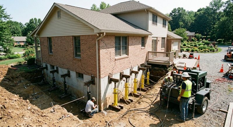 Foundation Jacking in Stanford, CA