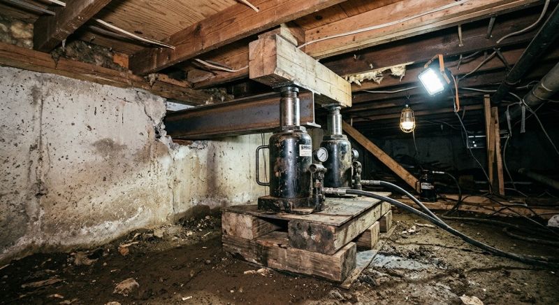 Foundation Jacking in Stanford, CA
