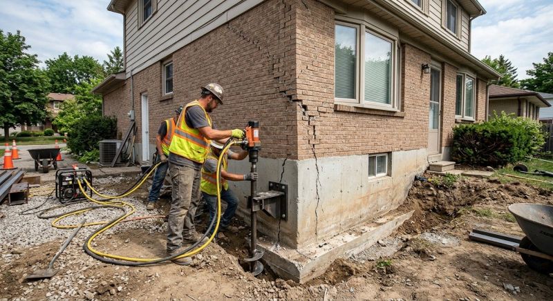 Foundation Lifting in Cupertino, CA