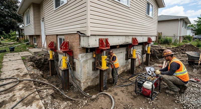 Foundation Lifting in San Mateo, CA