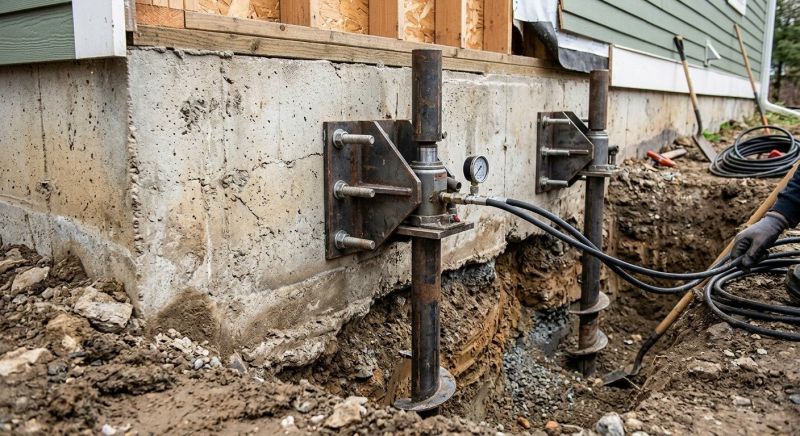 Foundation Pier Leveling in Sunnyvale, CA