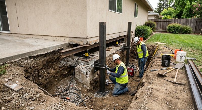 Foundation Pier Repair in Sunnyvale, CA