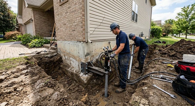 Foundation Settlement Repair in Sunnyvale, CA