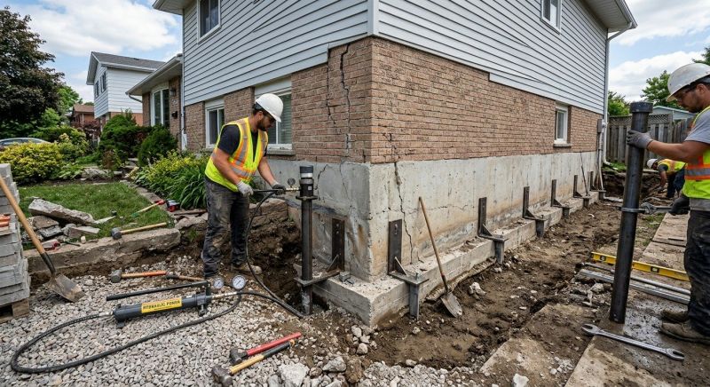 Foundation Stabilizing in Sunnyvale, CA