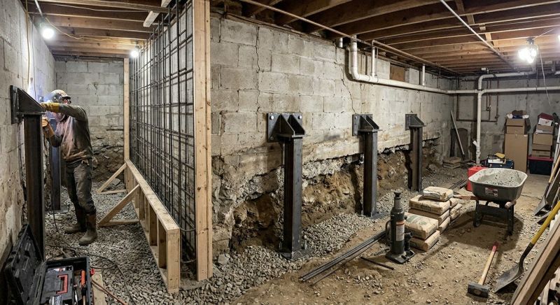 Foundation Stabilizing in Menlo Park, CA