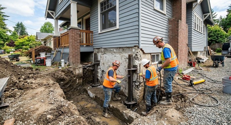 Foundation Stabilizing in Palo Alto, CA