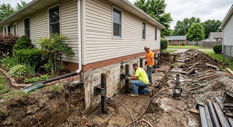 Foundation Stabilizing in Pleasanton, CA