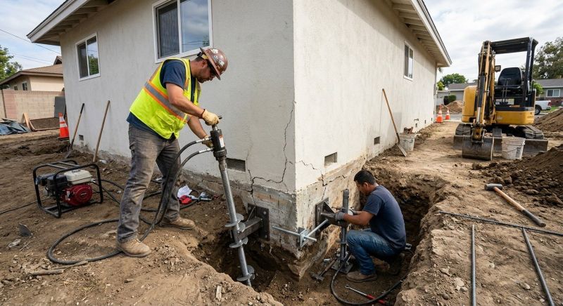 Foundation Stabilizing in San Leandro, CA