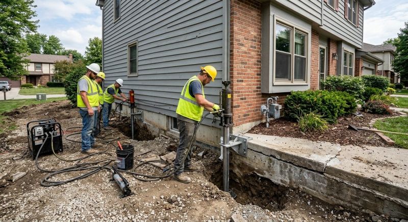 Foundation Stabilizing in Scotts Valley, CA