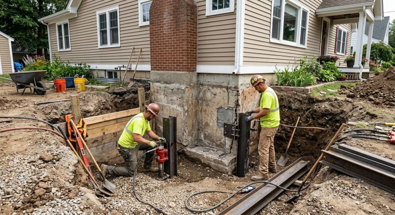 Foundation Structural Repair in Belmont, CA
