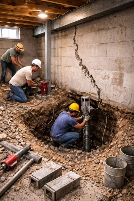 Foundation Structural Repair in San Jose, CA