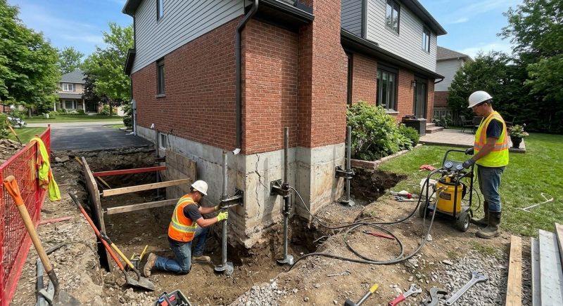 Foundation Underpinning in Sunnyvale, CA