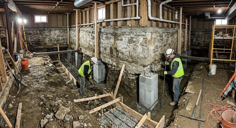 Foundation Underpinning in Sunnyvale, CA