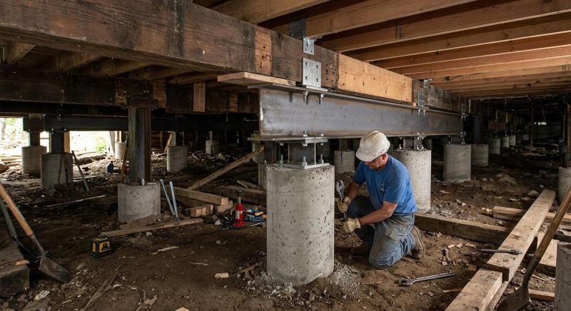 Foundation Underpinning in Sunnyvale, CA