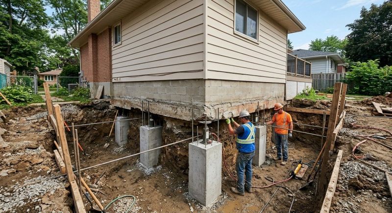 House Underpinning in Sunnyvale, CA