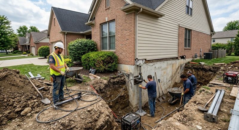 Sinking Foundation Repair in Fremont, CA