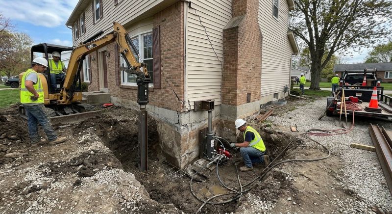 Sinking Foundation Repair in Hayward, CA