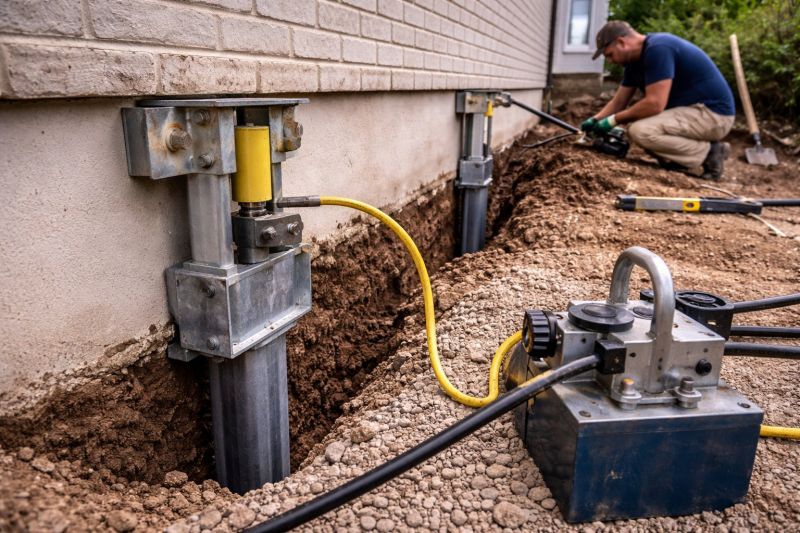 Sinking Foundation Repair in San Leandro, CA
