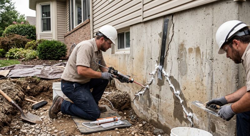 Structural Crack Repair in Sunnyvale, CA