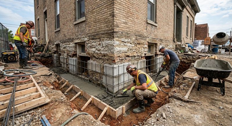 Structural Underpinning in Sunnyvale, CA