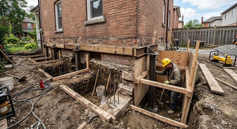 Structural Underpinning in Sunnyvale, CA